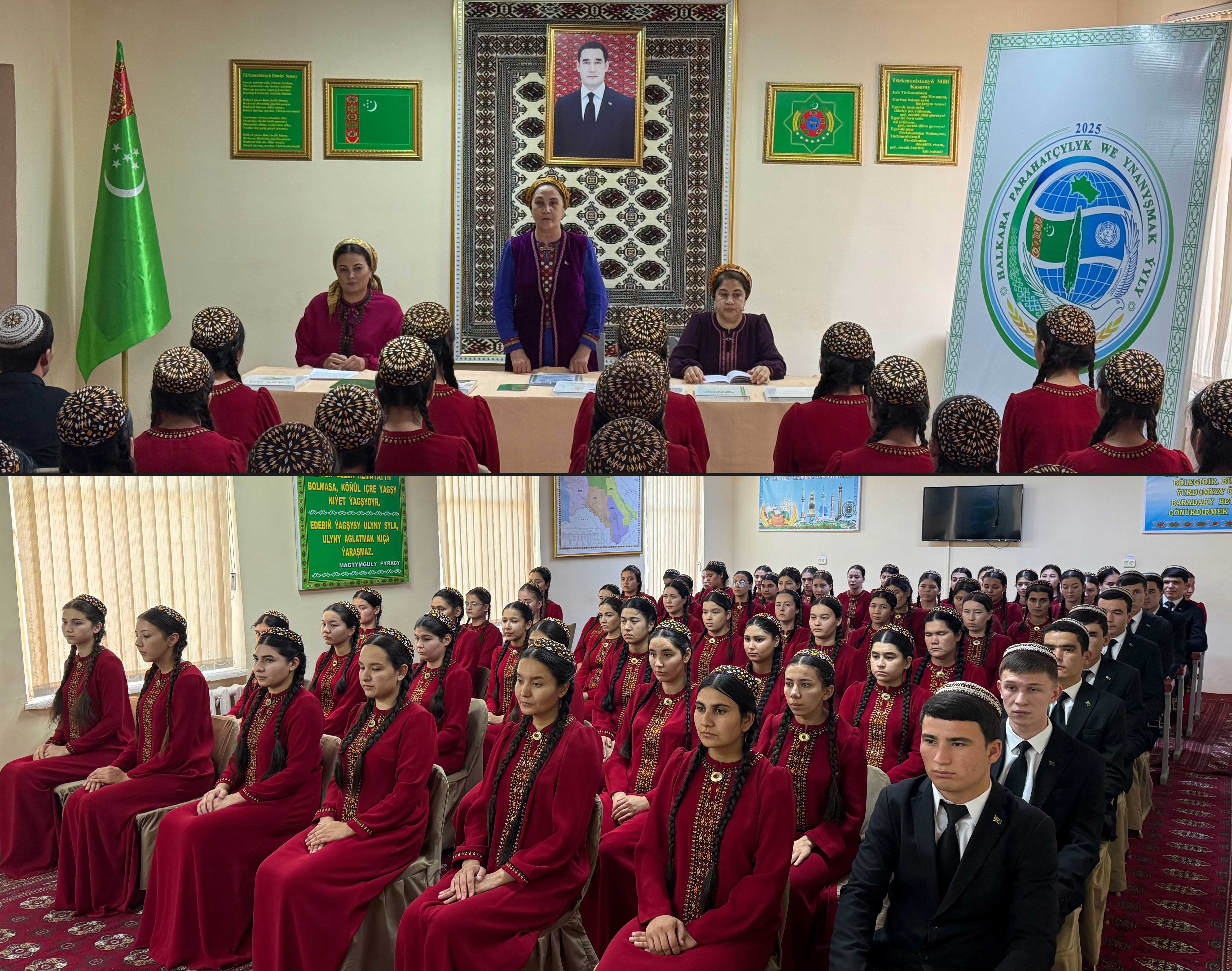 Garaşsyz Bitarap Watanymyzyň  şan-şöhratyny has-da belende götermek uly bagtdyr